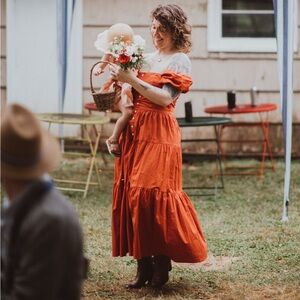 Staud Off Shoulder Dress